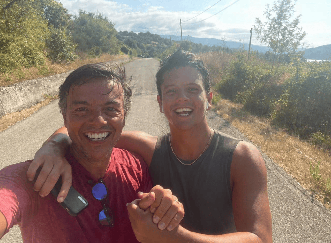 Elio and Riccardo Leoni Sceti, father and son, co-founders of Twos
